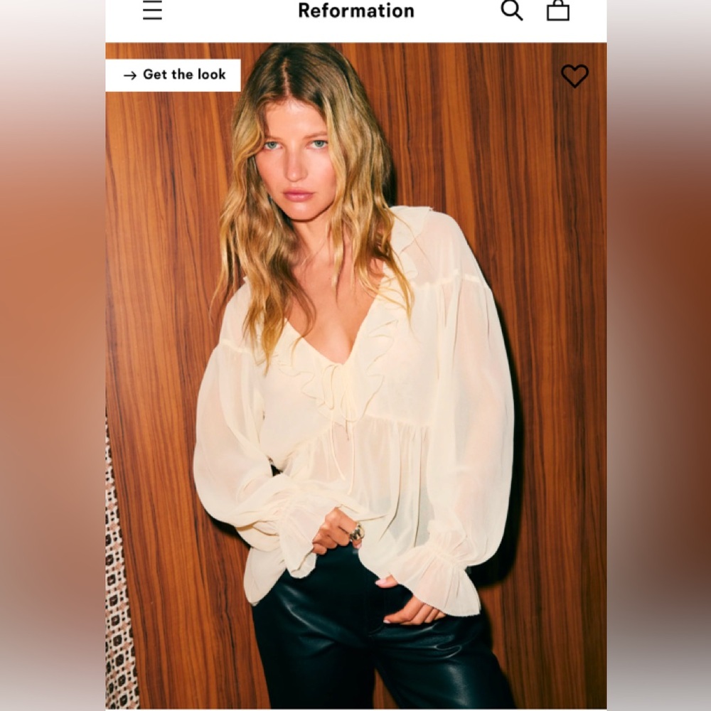 Reformation Wyn Top